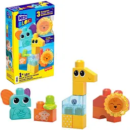 Конструктор Mega Bloks Друзі з Африки, зі звуковими ефектами (HKN42) - мініатюра 2
