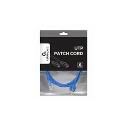 Патч-корд Cablexpert UTP cat 6 CCA 1.5м blue (PP6U-1.5M/B) - мініатюра 2
