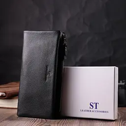 Жіночий шкіряний гаманець ST Leather 21х10,5х2 см acs0028457 - мініатюра 8