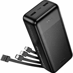 Зовнішній акумулятор Hoco J163B 30000mAh 20W Black [156644]
