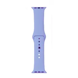 Ремінець Silicone Apple Watch 42/44/45/46/49 мм Lilac L (5) (5) - мініатюра 2