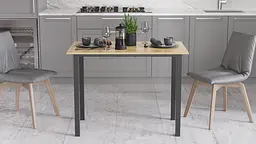 Стіл універсальний Knap Ferrum-decor 750x1000x700 Чорний метал ДСП Дуб Артізан 16 мм (FRD-106367) - мініатюра 2