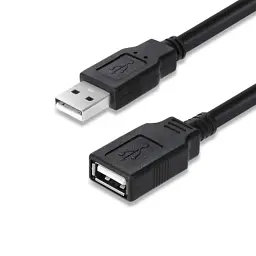 Дата кабель USB 2.0 AM/AF 1.8m black ColorWay (CW-CBUF076-BK) - мініатюра 4