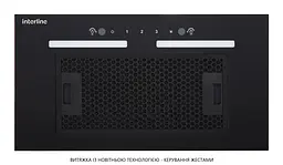Витяжка Interline WIND BL A/60/GL/ST - мініатюра 2