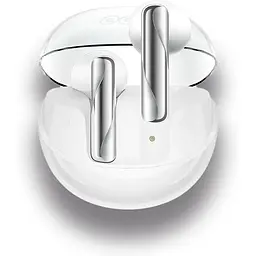 Бездротові навушники QCY AilyBuds Clear (T32) білі - мініатюра 5