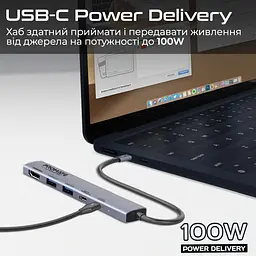 USB-Хаб Promate на 5 портів (linkhub-5x) - мініатюра 7
