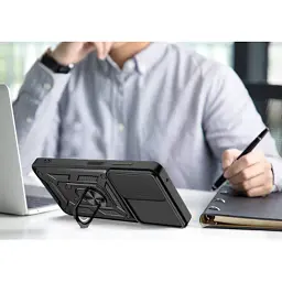 Чохол до мобільного телефона BeCover Military Infinix Hot 40i (X6528B) Black (710673) - мініатюра 6