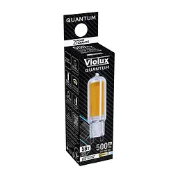 Лампа світлодіодна QUANTUM Capsule COB скло G9 5W 4500K Violux ( 816520 ) - мініатюра 2