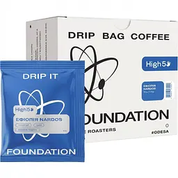 Кава у дріпах Foundation High5 Ефіопія Nardos 70 г (7 шт. x 10 г)