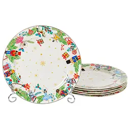 Набір тарілок Lefard White Christmas 27 см (922-102) - мініатюра 2
