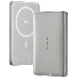 Портативний ЗП Power Bank Baseus PicoGo AM41 Ultra-Slim 27W з БЗП 10000 mAh (E0027200) Natural Titanium - мініатюра 2