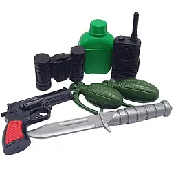 Ігровий набір зі зброєю Colorplast М18-3, 7 предметів