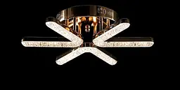 Люстра стельова LED Splendid Ray LT874/3, 80W, білий, золото, сучасний стиль, з пультом, димер - мініатюра 2