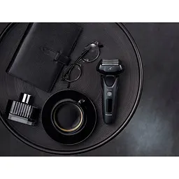 Електрична бритва Panasonic синьо-чорна - мініатюра 12