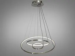 LED люстра Diasha MD9079-3HR-600+400+200 dimmer — сучасна підвісна модель з пультом і диммером - мініатюра 3