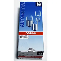 Комплект галогенових ламп OSRAM 921-02B W16W 12V W2,1X9,5 2X10 Blister - мініатюра 3