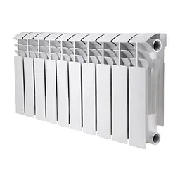 Радіатор секційний Koer 100 Bimetal-300 / Цена за 1 секцию, ultra KR5837, Білий