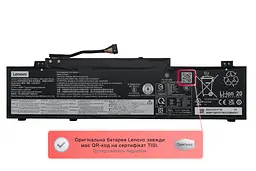 Акумулятор L24M3PK2 для ноутбука Lenovo IdeaPad Slim 5-14, Slim 5-15, Slim 5-16 [60Wh] (5B11Q02019) - мініатюра 2