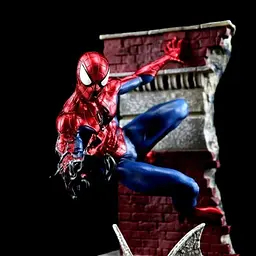 Діорама Spiderman Peter Parker Spider-Man Пітер Паркер Людина-Павук 27см CH M SM 27 - мініатюра 3