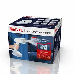 Компактний відпарювач Tefal Access Steam Pocket біло-блакитний 1300 Вт (DT3041E1) - мініатюра 8