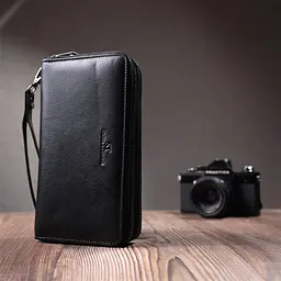Чоловічий шкіряний гаманець ST Leather 20х11х4 см acs0029387 - мініатюра 10