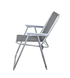 Пляжний складаний стілець із підлокітниками Levistella GP20022306 GRAY - мініатюра 2