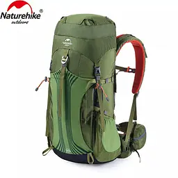 Рюкзак туристический Naturehike NH16Y020-Q, 55 л, зеленый