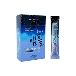 Філер для волосся MD: 1 Intensive Peptide Complex Hair Ampoule з пептидним комплексом
