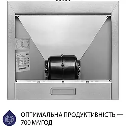 Витяжка Minola HK 5214 I 700 LED - мініатюра 3