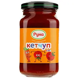 Кетчуп Руна Ніжний, для дітей, 230 г (931486)