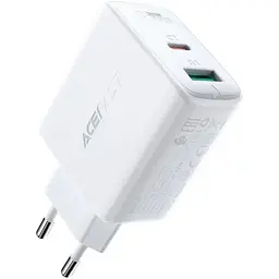 МЗП Acefast A5 PD32W+QC3.0 (1USB-A/1C) White