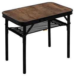 Стіл Bo-Camp Woodbine 56x34 cm Чорний-Коричневий