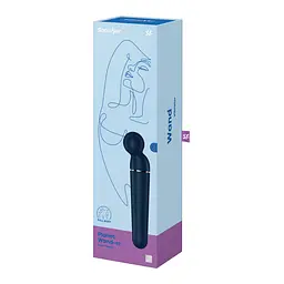 Вібромасажер Satisfyer Planet Wand-er Blue/Rosegold, дуже потужний, бездротовий - мініатюра 6