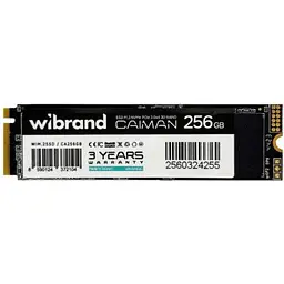 Накопичувач SSD M.2 2280 256GB Caiman Wibrand (WIM.2SSD/CA256GB) - мініатюра 2