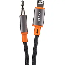 Кабель Mcdodo Castle Series Lightning to 3.5 мм Male Cable 1.2 м CA-0780 Чорний