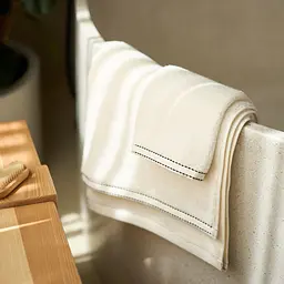 Рушник MBM HOME Слід вітру 90x150 см шпилька айворі (BT-17 XL IVORY/PIN) - мініатюра 10