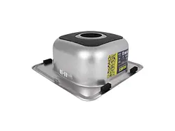 Мийка врізна Brinex 385x380x160мм 1 3838, Satin 0,6мм BRIN3835SAT06 - мініатюра 5