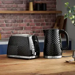 Електрочайник Russell Hobbs26380-70 Groove Black teh0021986 - мініатюра 4