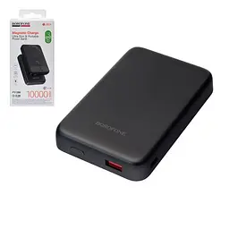 Power bank Borofone BJ82A 10000 mAh PD20W Black магнітний