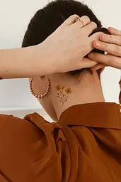 Тату тимчасове в наборі Акварельні міні квіти Tattooshka LB-201 Різнокольоровий shop (4829000018701) - мініатюра 3