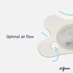 Пустушка силіконова Difrax Natural Newborn Uni 0+ міс., Blossom (UN113 Blossom) - мініатюра 2
