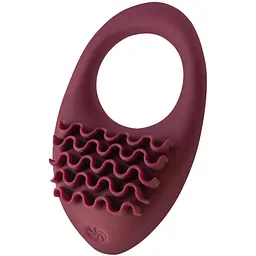Ерекційне кільце Lola games Pure Passion Stellar 7.5 см бордовий