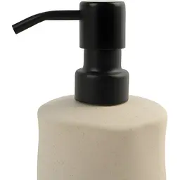 Диспенсер для рідкого мила Porto 350 мл бежевий (BA-34 BEIGE/BLACK) - мініатюра 2