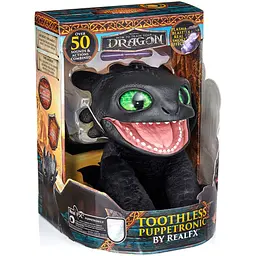 Інтерактивна м'яка іграшка Real Fx Puppetronic Беззубик (HTTYD-1001-01) by