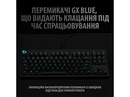 Клавіатура Logitech G PRO Mechanical Gaming USB (920-009392) - мініатюра 4