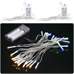 Гірлянда LED, RJ-06, 30 лампочок, мультикольор, 4 метри