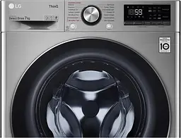 Пральна машина LG з фронтальним завантаженням F2V9HS9T, 7кг, 1200, A+++-20%, Пар, глибина 45см, Дисплей, Інвертор, Сріблястий (F2V9HS9T) - мініатюра 10