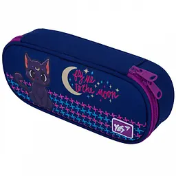 Пенал м'який Yes PH-30 Cat with the Moon (533696) - мініатюра 2