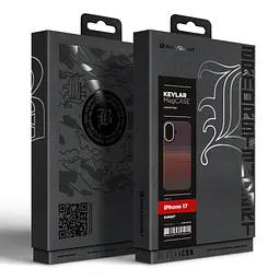 Чохол до мобільного телефона Armorstandart BlackIcon Kevlar MagCase Apple iPhone 17 Sunset (ARM90153) - мініатюра 2
