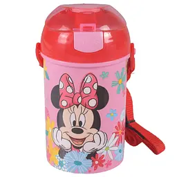 Дитяча пляшка для води з ремінцем 450 мл Minnie Mouse Stor kuh0013165